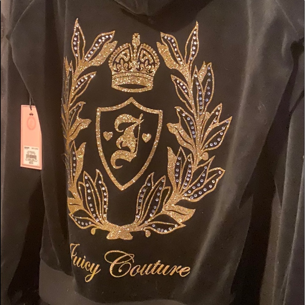💕Juicy couture velour zip up! Brand New💕